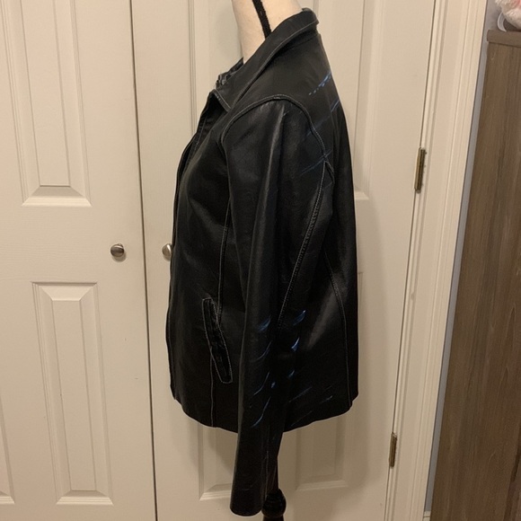 𝅺ROUTE 66 Leather Jacket - Picture 6 of 11